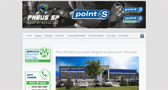 Desktop Screenshot of pneus-sp.ca